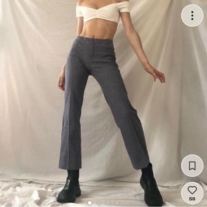 VINTAGE 70’s Grey Jersey Pants/Trousers XS